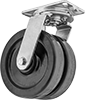 Extra-High-Capacity Viking Casters with Nylon Wheels