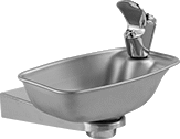 Image of Product. Front orientation. Drinking Fountains. Wall-Mount Nonrefrigerated Drinking Fountains, Style A.