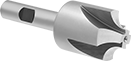 Image of Product. Front orientation. End Mills. Cobalt Steel Corner-Rounding End Mills.