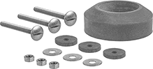Image of Product. Front orientation. Toilet Tank-to-Bowl Gaskets.