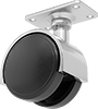 Light Duty Furniture Casters with Polyurethane Wheels 