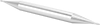 High-Speed Steel Square End Mills with Two Milling Ends