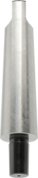Image of Product. Top orientation. Drill Chuck Arbor, for Number 4 Morse x Number 6 Jacobs, 6-5/32" Long, US Origin.