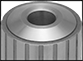 Image of Attribute. Jacobs Taper Mount. Top orientation. ZoomedIn view. Contains Border. Drill Chucks. Taper-Mount Keyed Drill Chucks.