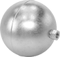 Image of Product. Front orientation. Floats. Floats for Threaded Rods, 304 Stainless Steel Ball Floats.