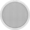 High-Temperature Silicone Gaskets with Screen for Quick-Clamp Tube Fittings
