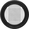 Water- and Steam-Resistant EPDM Gaskets with Screen for Quick-Clamp Tube Fittings