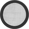 Chemical-Resistant Fluoroelastomer Gaskets with Screen for Quick-Clamp Tube Fittings