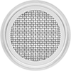 Ultra-Chemical-Resistant PTFE Gaskets with Screen for Quick-Clamp Tube Fittings