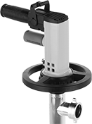 Image of Product. Front orientation. Drum Pumps. Air-Powered Drum Pumps for Flammable Liquid.