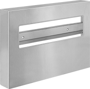 Image of Product. Front orientation. Toilet Seat Cover Dispensers. Easy-Pull Dispenser.