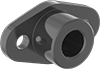 Light Duty Dry-Running Mounted Sleeve Bearings with Two-Bolt Flange