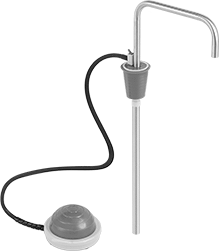 Image of Product. Front orientation. Drum Pumps. Foot-Operated Drum Pumps for Water and Oil.