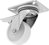 Corrosion-Resistant Casters with Nylon Wheels