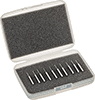 Expanded-Shank Carbide Drill Bit Sets