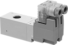 Image of Product. Front orientation. Directional Control Valves. Single-Action Electrically Operated Air Directional Control Valves with Full Shut-Off .