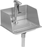 Image of Product. Front orientation. Bottle Fillers. Bottle Fillers, Style A.
