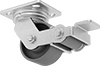 High-Capacity Spartan Casters with Polyurethane Wheels