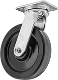 Image of Product. Swivel. Front orientation. Swivel. High-Capacity Spartan Casters with Phenolic Wheels.
