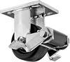 High-Capacity Spartan Casters with Phenolic Wheels