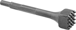 Image of Product. Front orientation. Chisel Bits. Chisel Bits for Spline-Drive Rotary Hammers, Slotting Chisel Bit Blade, 1 3/4" Wide Blade.