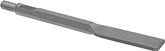 Image of Product. Front orientation. Chisel Bits. Chisel Bits for Spline-Drive Rotary Hammers, Slotting Chisel Bit Blade, 1 1/8" Wide Blade.