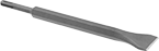 Image of Product. Front orientation. Chisel Bits. SDS Plus-Shank Chisel Bits for Rotary Hammers, Flat Chisel Bit Blade, 1 1/2" Wide Blade.