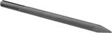 Image of Product. Front orientation. Chisel Bits. SDS Max-Shank Chisel Bits for Rotary Hammers, Pointed Chisel Bit Blade.