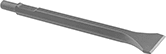Image of Product. Front orientation. Chisel Bits. Chisel Bits for Spline-Drive Rotary Hammers, Flat Chisel Bit Blade, 3" Wide Blade.