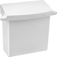 Image of Product. Front orientation. Trash Cans. Sanitary Napkin Trash Cans, Style B.