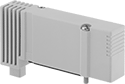 Image of Product. Front orientation. Directional Control Valves. Modular Air Directional Control Valves with Air and Electrical Manifolds , Station Plates.