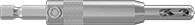 Image of Product. Front orientation. Drill Bits. Drill Bits with Countersunk-Hole Guide, Quick-Change Hex Shank.