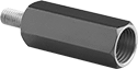 Image of Product. Front orientation. Drill Rig Thread Adapters.
