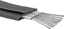 Image of ProductInUse. Front orientation. Wire Sleeving. Wraparound Flat Wire Sleeving.