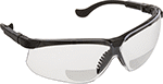 Image of Product. Front orientation. Safety Glasses. Safety Glasses with Magnifiers, Style D.
