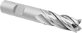 Image of Product. Front orientation. End Mills. Cobalt Steel Square End Mills, 4 Flutes.