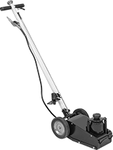 Image of Product. Front orientation. Jacks. Air-Powered Hydraulic Lifting Jacks with Wheels.