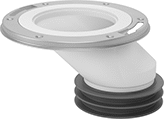Image of Product. Front orientation. Toilet Mounts. Toilet Mounting Flanges, Style E.