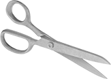 Image of Product. Front orientation. Scissors. Nonsparking Scissors.