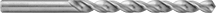 Image of Product. Front orientation. Drill Bits. Chip-Clearing High-Speed Steel Drill Bits, Jobbers' Length, High Helix Flute, Round Shank.