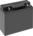 Image of Product. Front orientation. Batteries. Long-Life Sealed Large-Cell Batteries for Continuous Use.