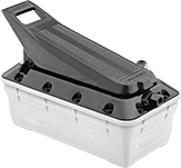 Image of Product. Front orientation. Jack Pumps. Air Powered, Style 6.