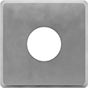 Image of Product. Front orientation. Countersink Inserts. Square Insert.