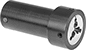 Image of Product. Shown with Die (Not Included). Front orientation. Lathe Tap and Die Holders. Compensating Tap and Die Holders for Lathes, Die Holders.