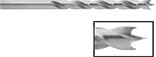 Image of Product. Front orientation. Contains Inset, MultipleImages. Drill Bits. High-Speed Steel Precise-Cut Drill Bits for Wood.