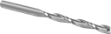 Image of Product. Front orientation. Router Bits. Straight and Spiral Router Bits for Foam , Uncoated Carbide, Square Cut Style—Plunge-Cut, Spiral Flute.