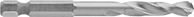 Image of Product. Front orientation. Drill Bits. Quick-Change Hex High-Speed Steel Drill Bits, Jobbers' Length.