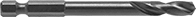 Image of Product. Front orientation. Drill Bits. Quick-Change Hex High-Speed Steel Drill Bits, Short Length.