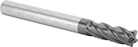 Image of Product. Front orientation. End Mills. Fast-Cut Carbide Square End Mills for Nickel.