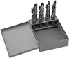 Reduced-Shank High-Speed Steel Drill Bit Sets
